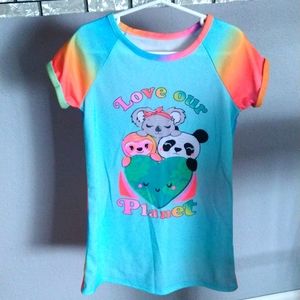 New Wonder Nation "Save Our Planet" PJ Dress